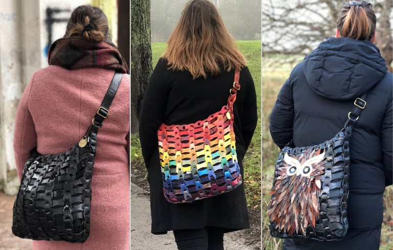 Shop din flettaske her. Fede, flettede tasker i ægte læder fra Octopus Octopus Denmark