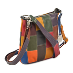 Style Olanda i smuk mørk multifarve. Superfed slingbag til skulder og crossbody Octopus Denmark