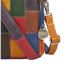 Style Olanda i smuk mørk multifarve. Superfed slingbag til skulder og crossbody Octopus Denmark