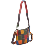 Style Olanda i smuk mørk multifarve. Superfed slingbag til skulder og crossbody Octopus Denmark