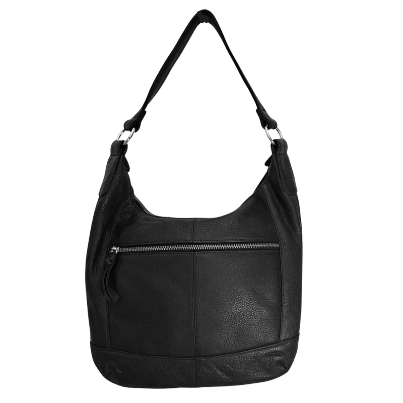 BEMÆRK: Kollektionsprøve. Style Palads i sort. Superlækker lædertaske til skulder og crossbody. Kun produceret i et stk. Octopus Denmark