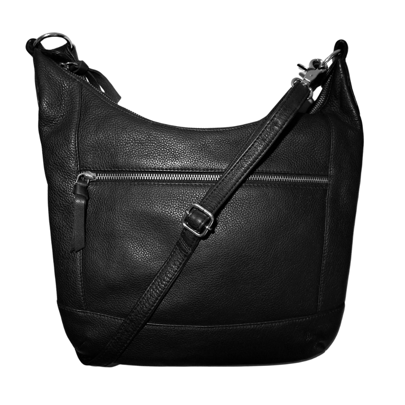 BEMÆRK: Kollektionsprøve. Style Palads i sort. Superlækker lædertaske til skulder og crossbody. Kun produceret i et stk. Octopus Denmark