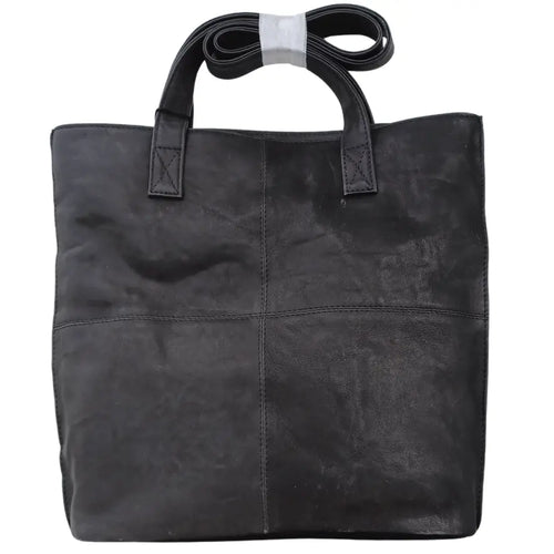 BEMÆRK: Kollektionsprøve  Style Joplin i sort læder. Lækker lædertaske, kun produceret i et stk. Octopus Denmark