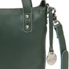 BEMÆRK: Kollektionsprøve. Style Monaco i mørkegrøn. Smuk lædertaske til hånd, skulder & crossbody Octopus Denmark