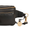 Style Nile i sort læder m. guld lynlås. Suveræn skulder,- crossbody & bumbag taske m. lynlåse i guld - Octopus Denmark