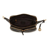 Style Nile i sort læder m. guld lynlås. Suveræn skulder,- crossbody & bumbag taske m. lynlåse i guld - Octopus Denmark