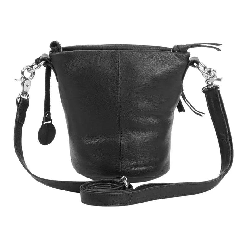 Style Nirvana i sort. Enestående og sublim bumbag, crossbody- og skuldertaske med mange rum og lommer - Octopus Denmark