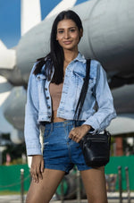 Style Nirvana i sort. Enestående og sublim bumbag, crossbody- og skuldertaske med mange rum og lommer - Octopus Denmark