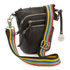 Style Nirvana i sort. Enestående og sublim bumbag, crossbody- og skuldertaske med mange rum og lommer - Octopus Denmark