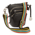 Style Nirvana i sort. Enestående og sublim bumbag, crossbody- og skuldertaske med mange rum og lommer - Octopus Denmark