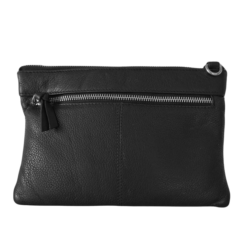 BEMÆRK: Kollektionsprøve. Style Oasis. Dejlig klassisk skulder- og crossbodytaske i smukt ko-læder Octopus Denmark