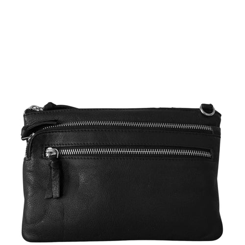 BEMÆRK: Kollektionsprøve. Style Oasis. Dejlig klassisk skulder- og crossbodytaske i smukt ko-læder Octopus Denmark
