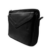 BEMÆRK: Kollektionsprøve. Style Pasadina skulder/crossbodytaske i sort læder med frontflap og masser af rum og lommer