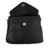 BEMÆRK: Kollektionsprøve. Style Pasadina skulder/crossbodytaske i sort læder med frontflap og masser af rum og lommer