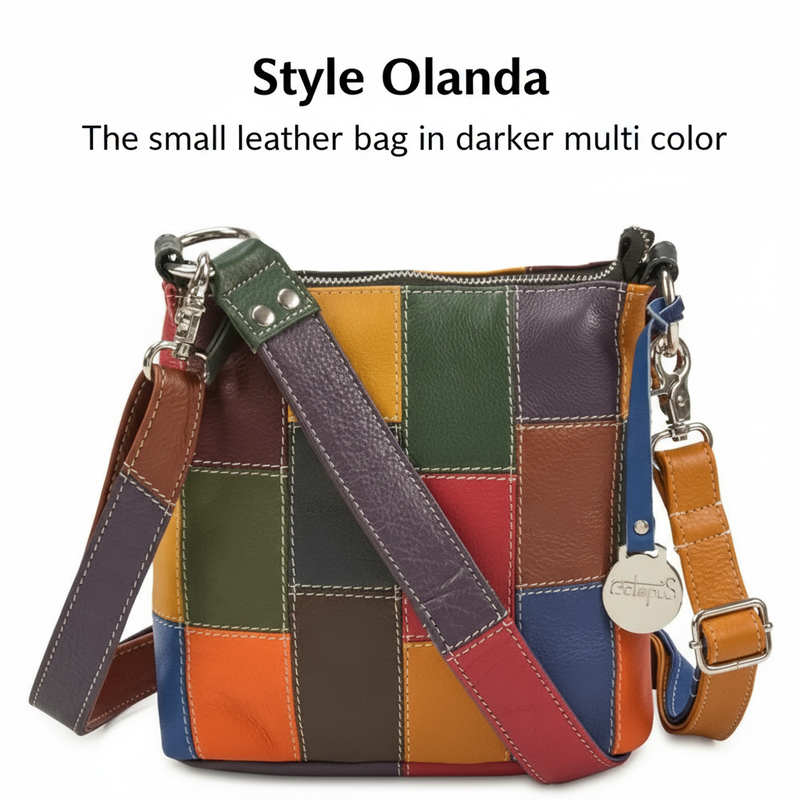 Style Quito i ny smuk multifarve. Superfed slingbag til skulder og crossbody Octopus Denmark