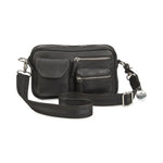 BEMÆRK: Kollektionsprøve. Style Olivia i sort med masser af rum og lommer. Suveræn skulder,- og crossbodytaske i flot læder Octopus Denmark
