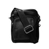 BEMÆRK: Kollektionsprøve. Style Orbit i sort m. sorte lynlåse. Fed unisex skulder- og crossbodytaske i flot kvalitetslæder Octopus Denmark