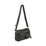 BEMÆRK: Kollektionsprøve. Style Olivia i sort med masser af rum og lommer. Suveræn skulder,- og crossbodytaske i flot læder - Octopus Denmark