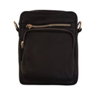 BEMÆRK: Kollektionsprøve. Style Orbit i sort. Perfekt unisex skulder- og crossbodytaske i smukt kvalitetslæder - Octopus Denmark