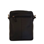BEMÆRK: Kollektionsprøve. Style Orbit i sort. Perfekt unisex skulder- og crossbodytaske i smukt kvalitetslæder - Octopus Denmark