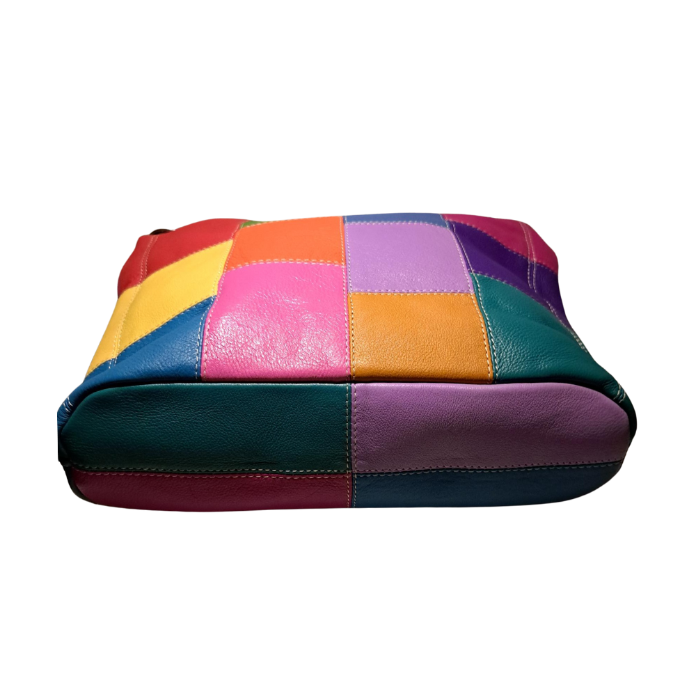  Style Quito i ny smuk multifarve. Superfed mindre slingbag til skulder og crossbody