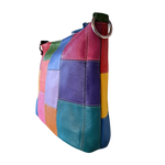 Style Quebec i smukt lys multifarve. Superfed og flot shopper til skulder og crossbody