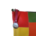 Style Quebec i smukt lys multifarve. Superfed og flot shopper til skulder og crossbody