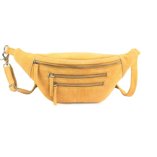 tasker, gule bumbags. Find taske i gul kvalitetslæder