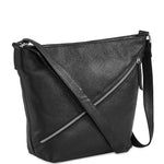 Style Fernandez (kun ét stk. på lager). Fantastisk skulder- og crossbodytaske i absolut kvalitetslæder med udvendige lynlåsrum på begge sider. Octopus Denmark