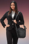 Style Freya i sort. Klassisk og smuk crossbody-, skuldertaske i læder til en fantastisk pris Octopus Denmark