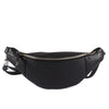 Style Ivory i sort. Mindre bumbag m. lynlås på front og bagside - Octopus Denmark (4354378924102)