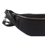 Style Ivory i sort. Mindre bumbag m. lynlås på front og bagside - Octopus Denmark (4354378924102)