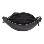 Style Ivory i sort. Mindre bumbag m. lynlås på front og bagside - Octopus Denmark (4354378924102)