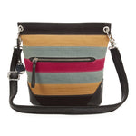 Style Kenya i sort kanvas. Fantastisk crossbody skuldertaske i kraftig, smuk kanvas Octopus Denmark