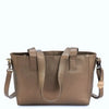 Style Leeds: lædertaske i smuk bronzefarve. Smuk og klassisk shopper, hånd, skulder- og crossovertaske Octopus Denmark