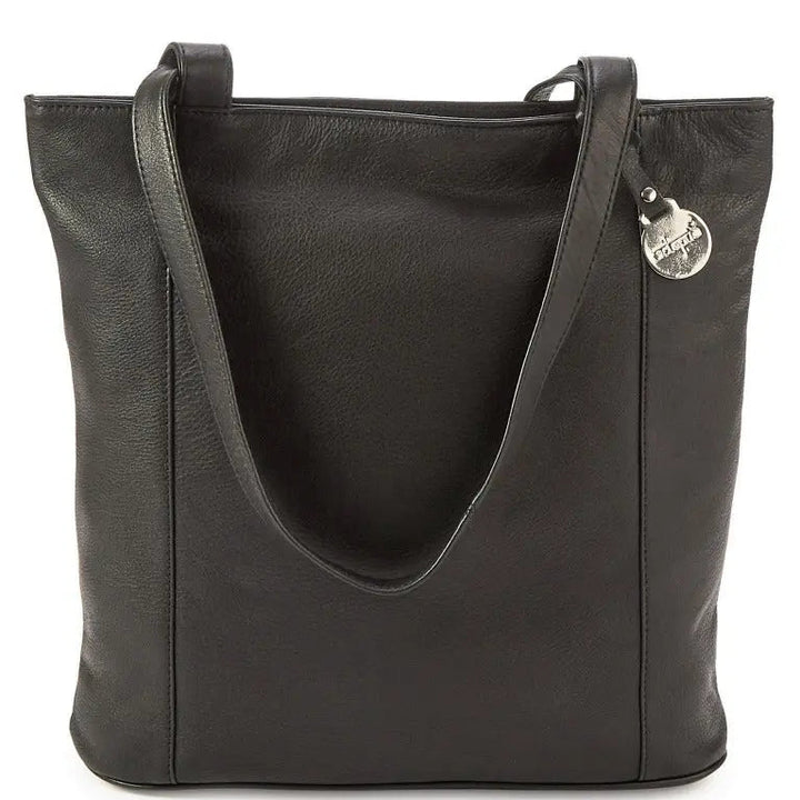 Style Lima i sort. Vidunderlig stor shopper i lækkert blødt kvalitetsskind. Tilgængelig i tre varianter (6631379730502)