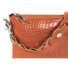 Style Limassol i en smuk orange. Skøn lille håndtaske/clutch med flot flettet håndrem (6711599005766)