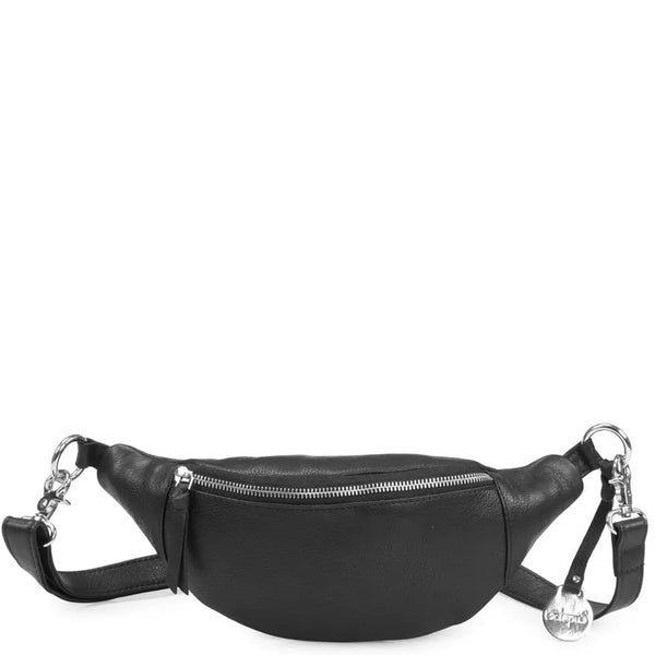 Style Nikita. Fed mindre bumbag i sort kvalitetslæder m. en skøn pris