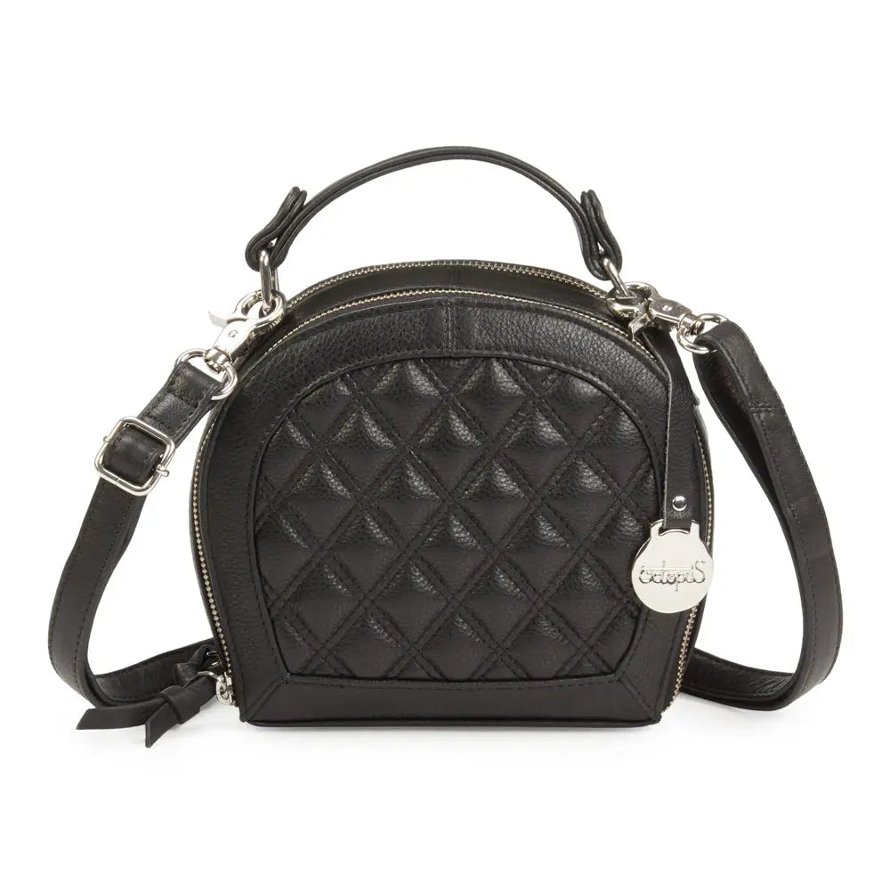  BEMÆRK: Kollektionsprøve. Style Nuuk. Vidunderlig, chik og iøjnefaldende hånd- skulder- crossbody-taske i smukt læder