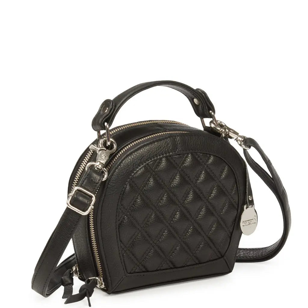  BEMÆRK: Kollektionsprøve. Style Nuuk. Vidunderlig, chik og iøjnefaldende hånd- skulder- crossbody-taske i smukt læder